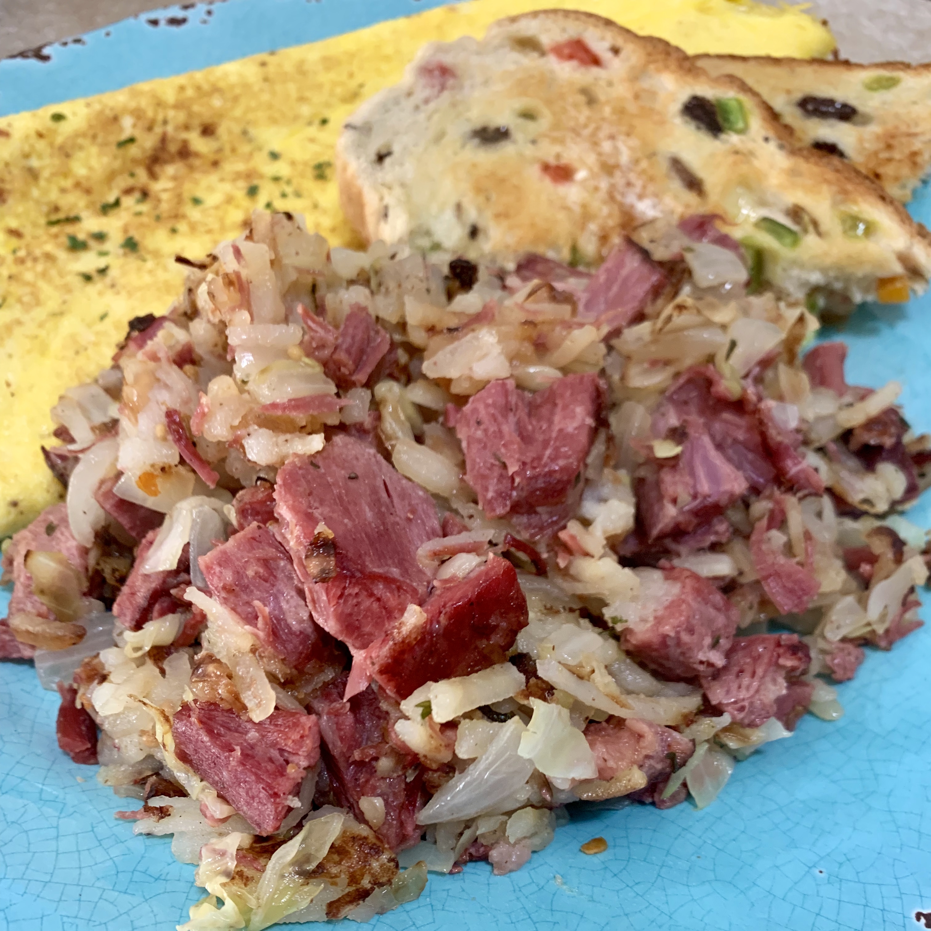 Corned Beef and Cabbage Hash